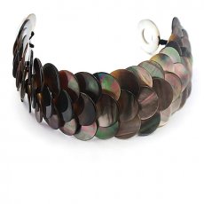 Tahiti madreprola bracelete - Comprimento = 19 cm